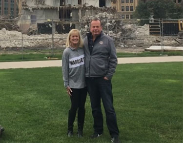 Pete, Bus Ad ’77, and Judy, Arts ’77, O’Hagan