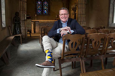 Scott Evertz, Arts '84. Link to his story