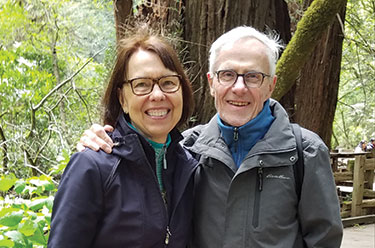 Mary Jo and Steve Hazard. Link to their story